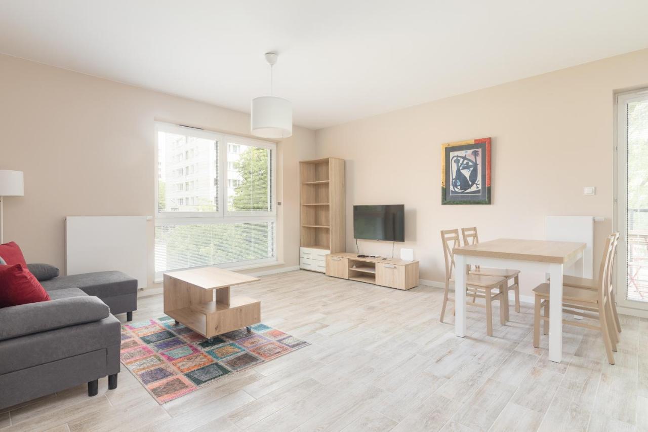 Metro Wilanowska Comfortable Apartment Warszawa Eksteriør bilde